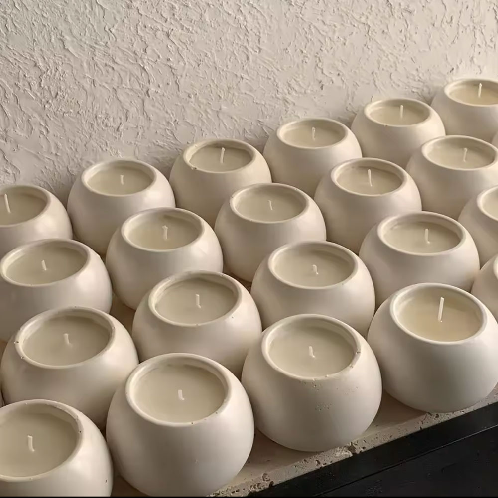 Echeveria Succulent - Cetakan Silikon untuk Membuat Tempat Lilin