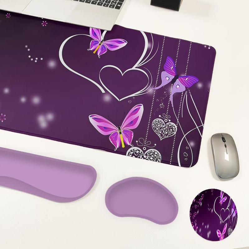 CIFBUY Set Alas Mouse 4-in-1 S - Tradescantia Purple ulasan dan harga
